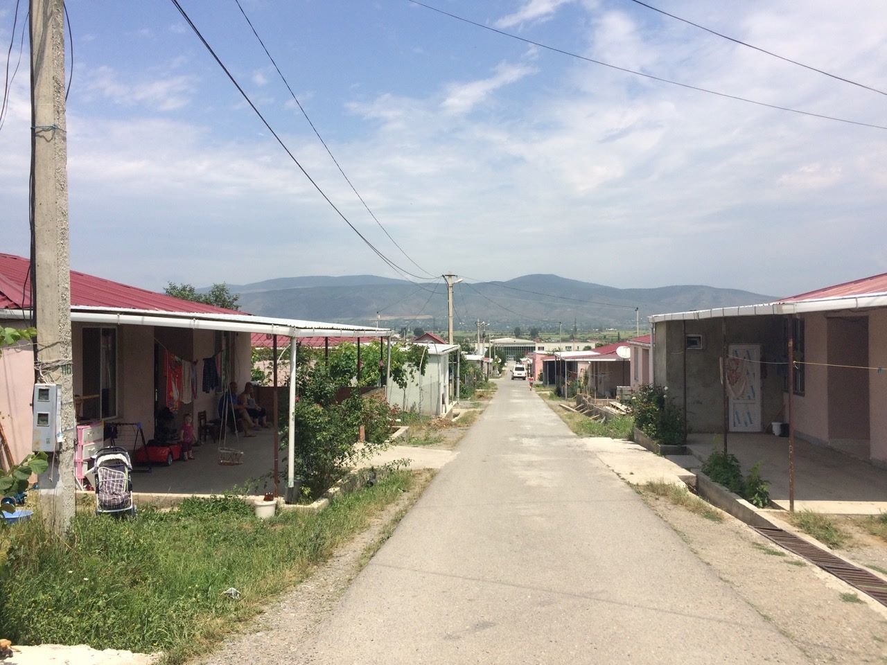 Inside the IDP re-settlement in Tserovani